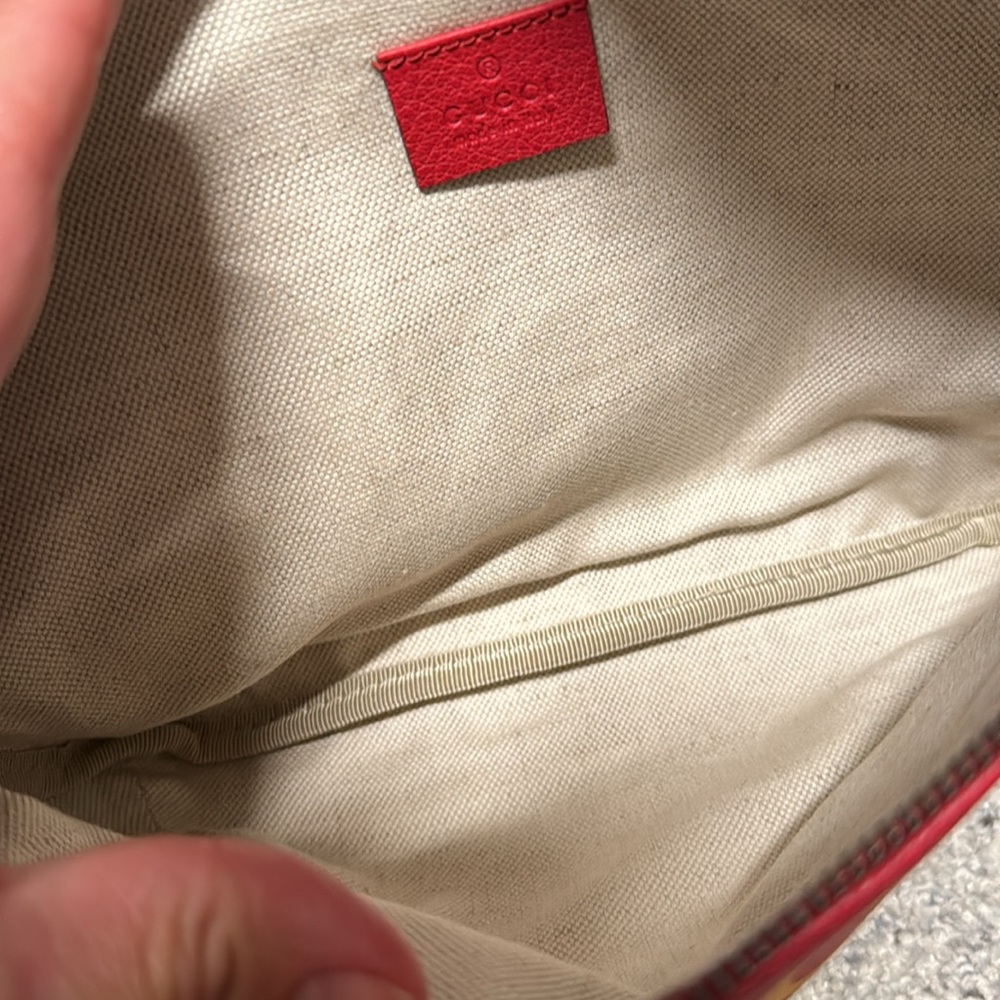 💯 authentic NEW Gucci Leather logo belt bag - Picture 4 of 5